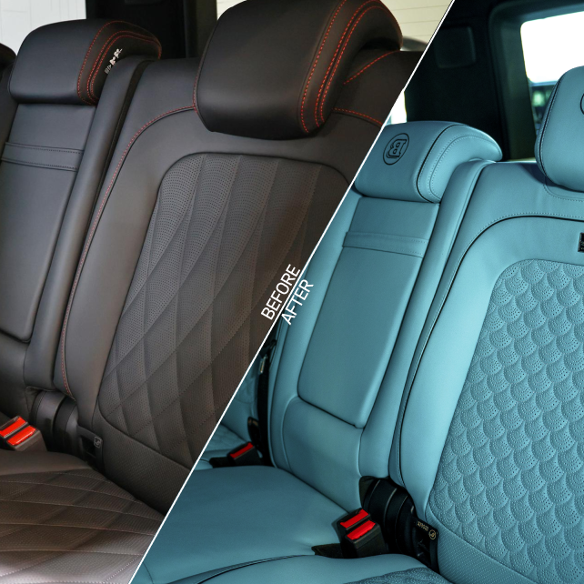 Mercedes-AMG G63: Full Interior Reupholstery with Bespoke Leather & Stitching