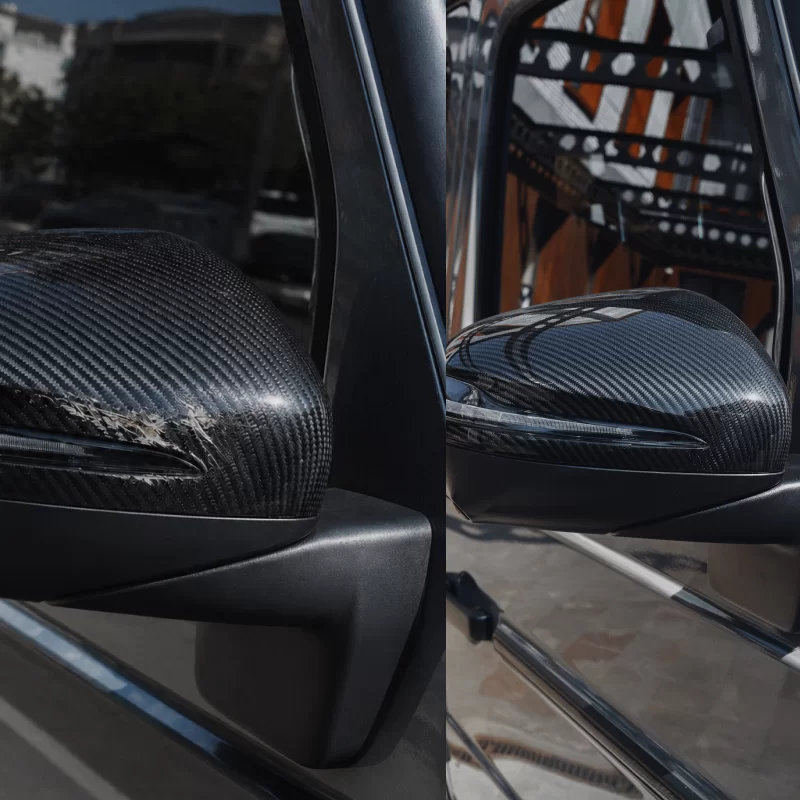 Carbon Repair and Restoration. Repair of cracked, chipped, delaminated, and damaged carbon fiber components. 