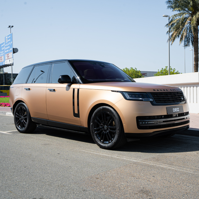Range Rover: Full Custom Repaint with Bespoke Color Development & Night Package
