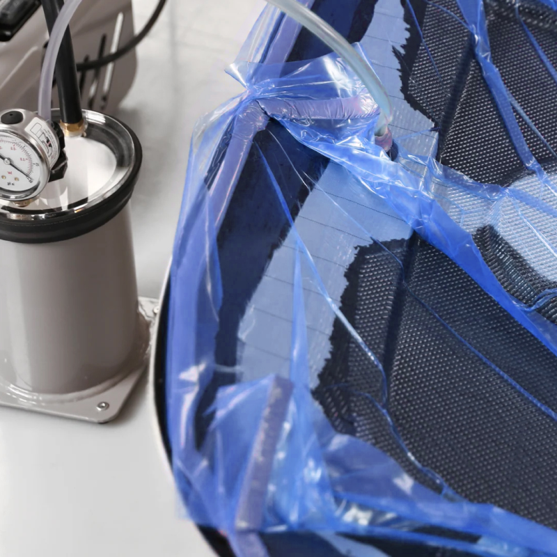 process Vacuum / curing workflow