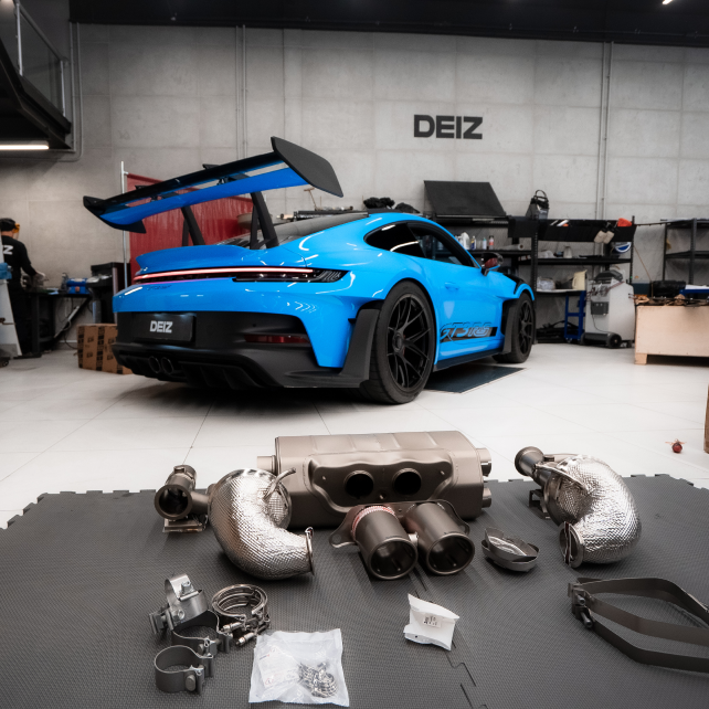 Porsche 911 GT3 RS: Akrapovič Exhaust Integration