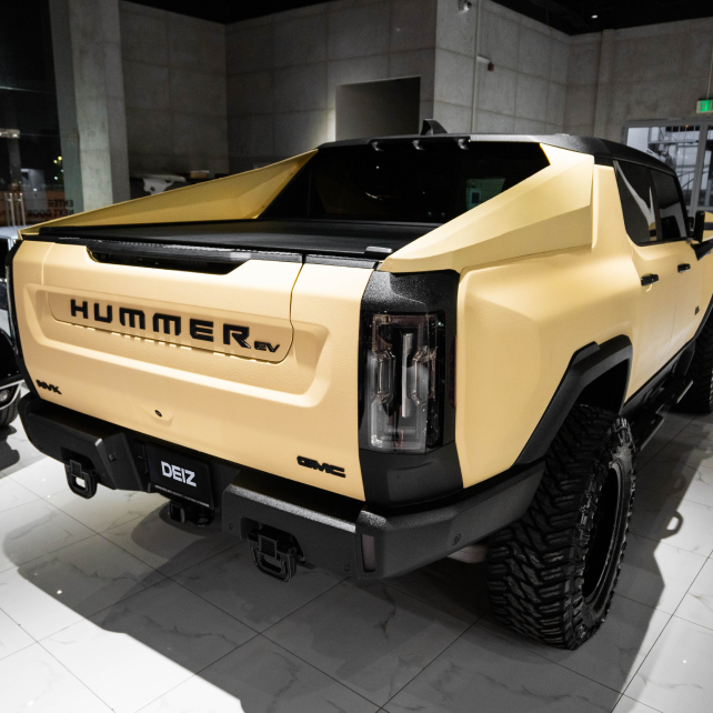 GMC Hummer EV: Full RAPTOR Protective Paint Multi-Layer Application