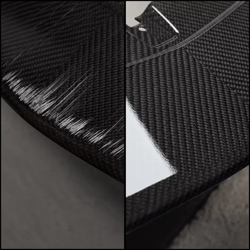 Forged and Woven Carbon. Forged carbon parts and overlays with pattern options and multiple finishes. Classic woven carbon aesthetic for trims, covers, and performance-style components.
