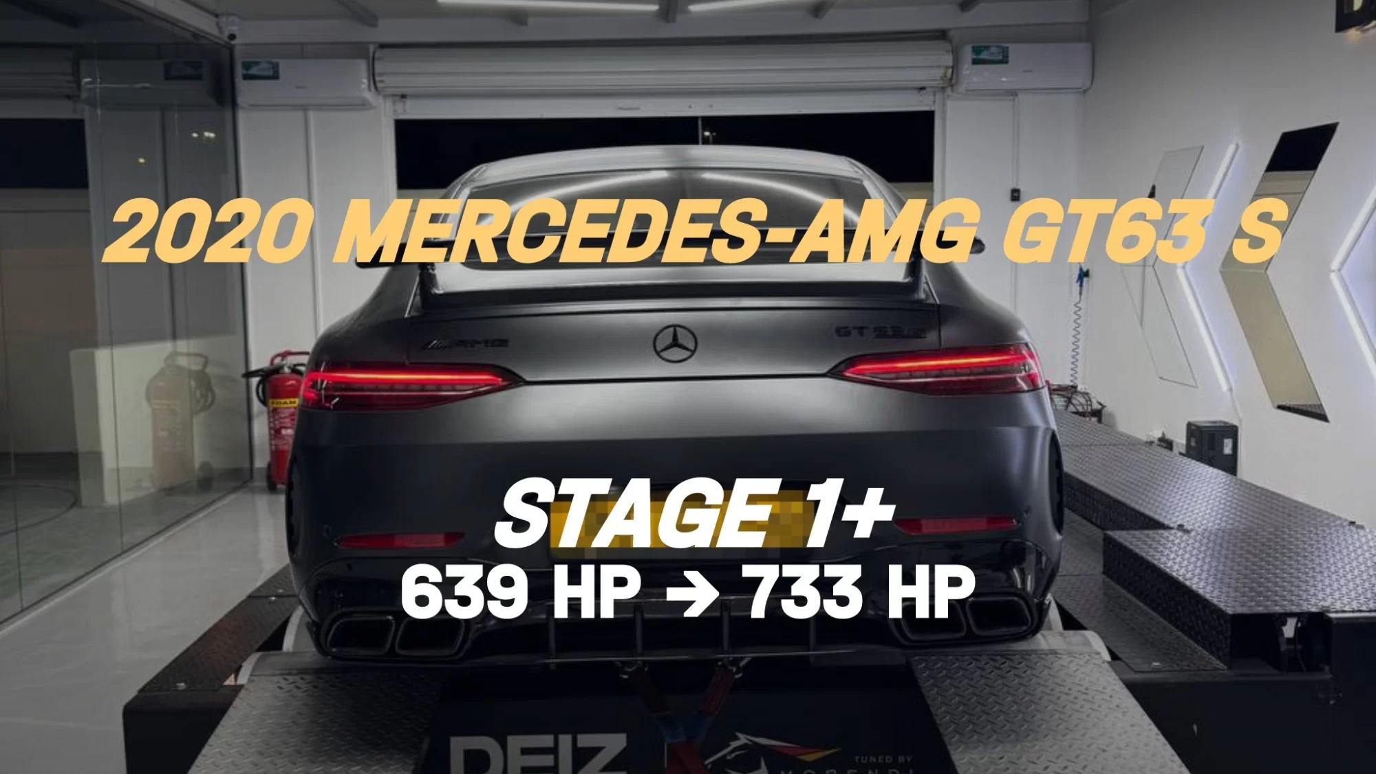 2020 Mercedes-AMG GT63 S 4-Door — Stage 1+ by DEIZ x Morendi 2020 Mercedes-AMG GT63 S 4-Door — Stage 1+ by DEIZ x Morendi