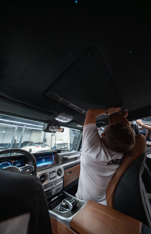 Custom Starlight Headliner Installation | DEIZ GARAGE