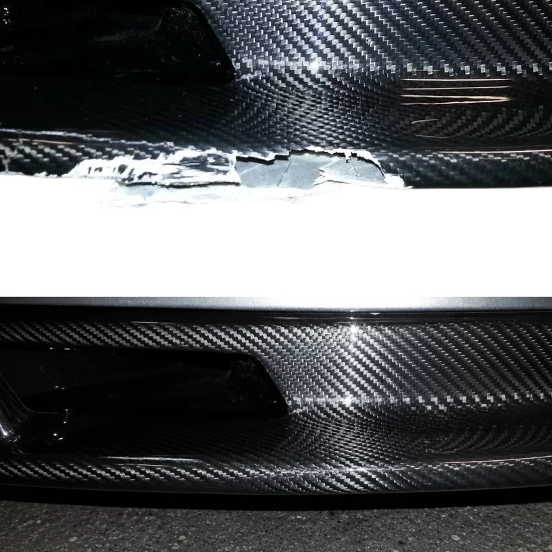 process Clearcoat application and polishing