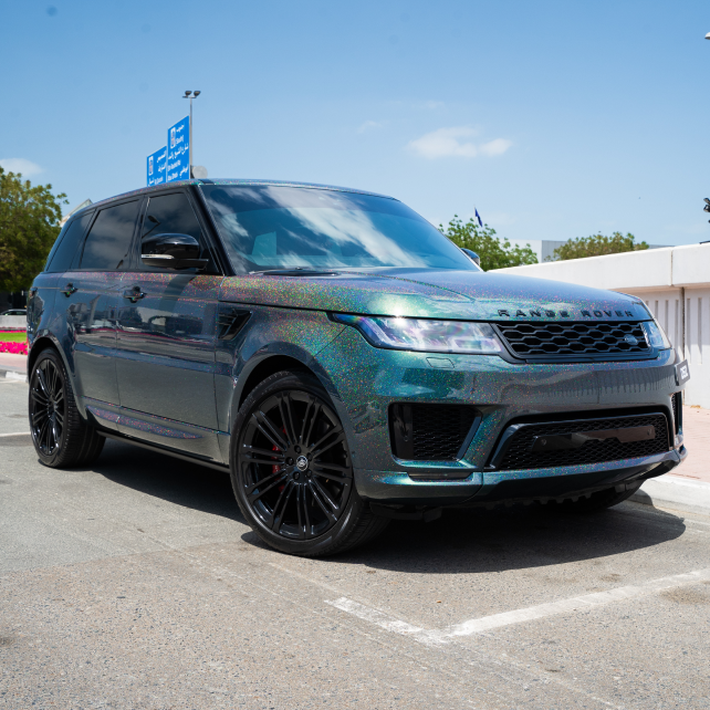 Range Rover: Bespoke Color Creation and Full Body Repaint