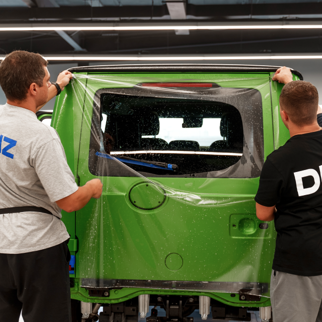 Mercedes-AMG G63: Full Premium PPF Wrap with Complete Vehicle Disassembly