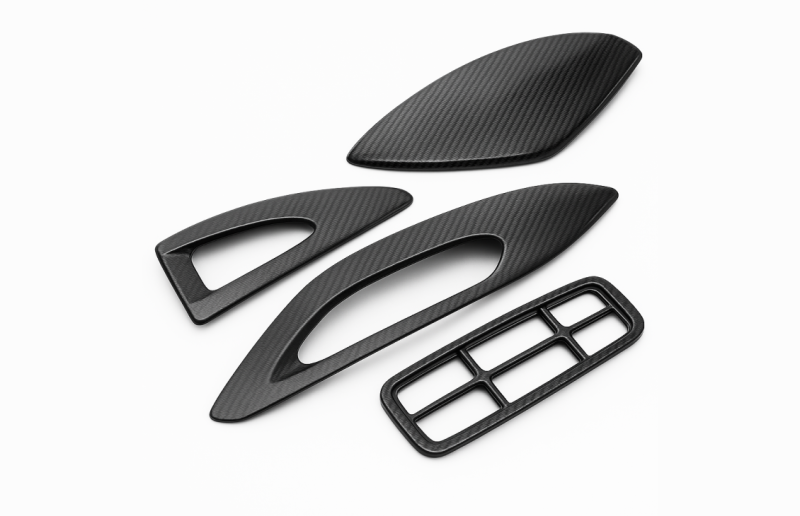 Exterior Trim Carbon Fiber Overlay