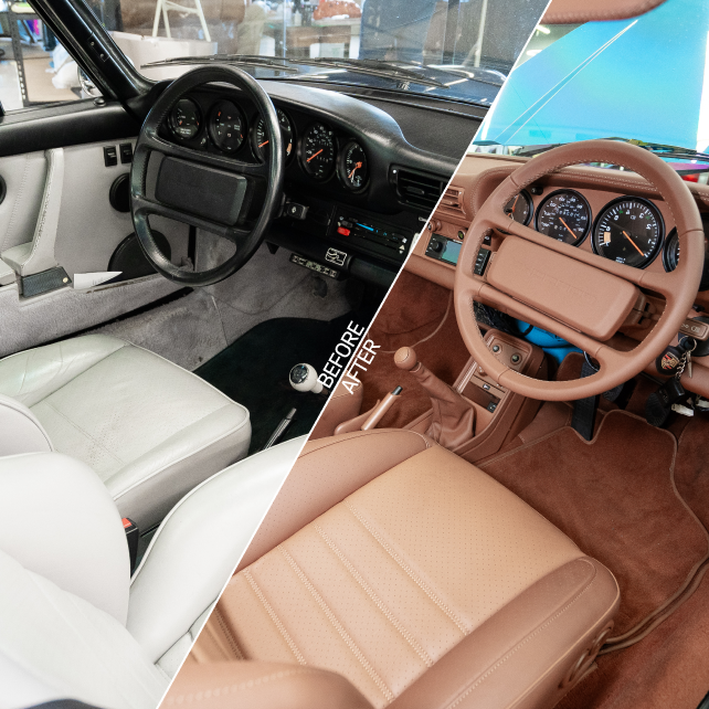  Classic Porsche 911: Interior Restoration & Custom Leather Upholstery 