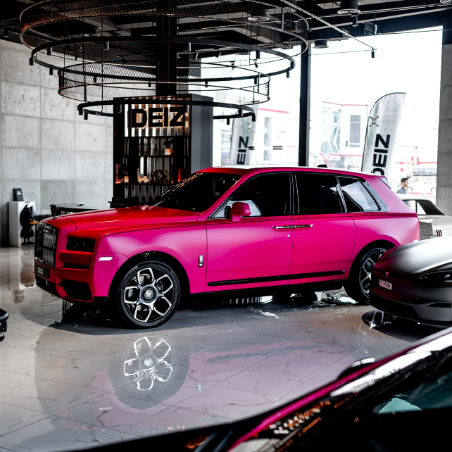 Rolls-Royce Cullinan: Full Color Change Vinyl Wrap with RTA Registration