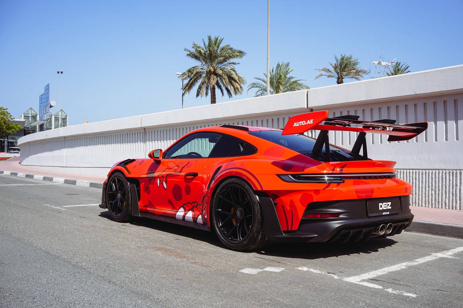  Custom Multi-Layer Wrap for Porsche 911 GT3 RS