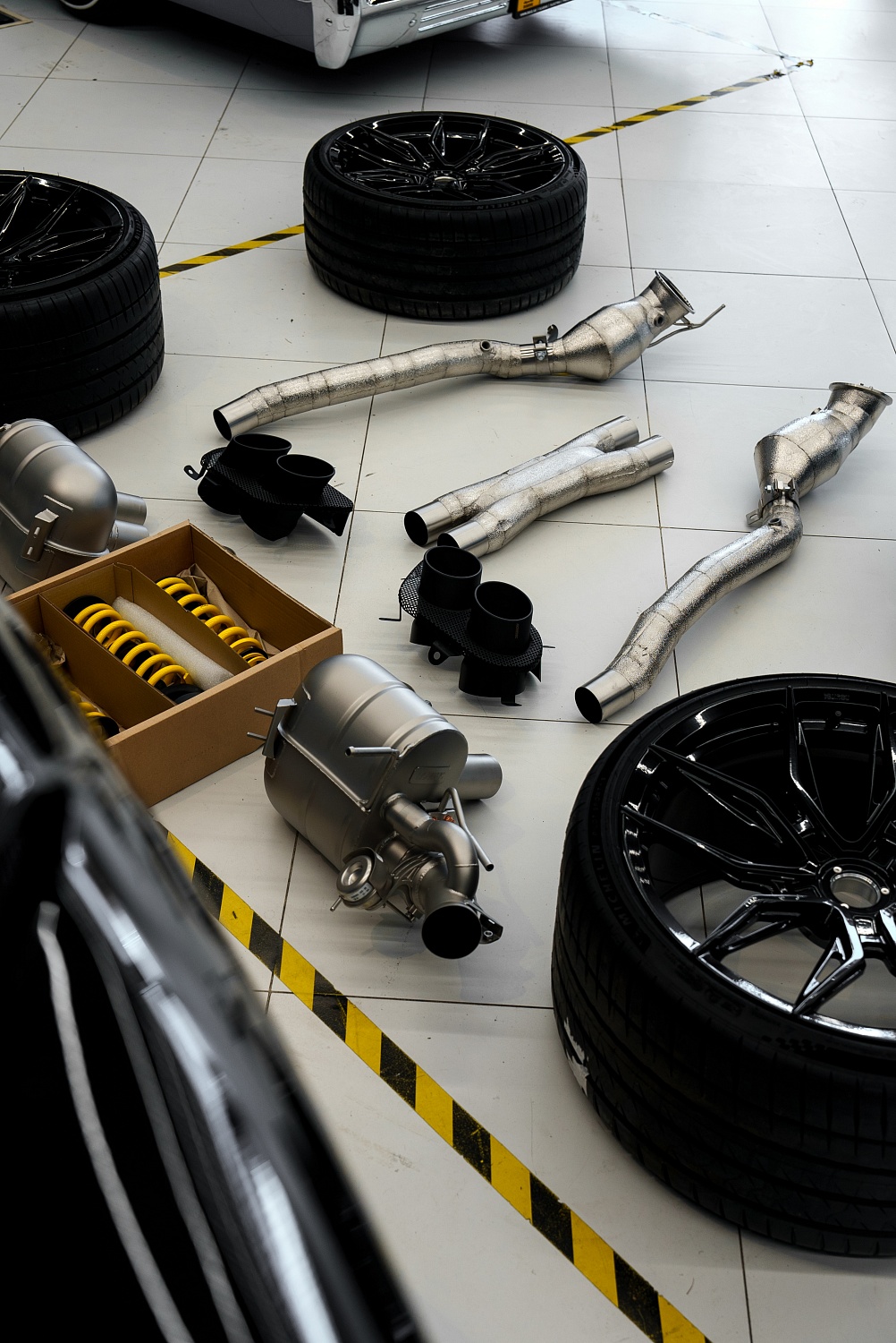 Ferrari with Novitec Upgrades — Controlled Performance Enhancement