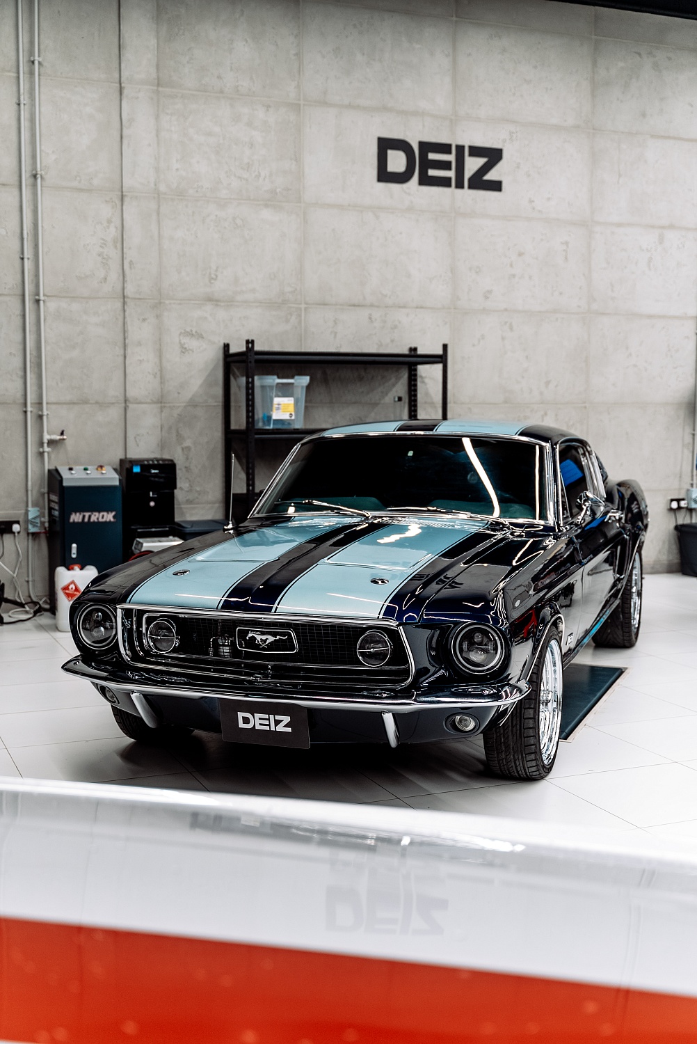 Ford Mustang Car Polishing