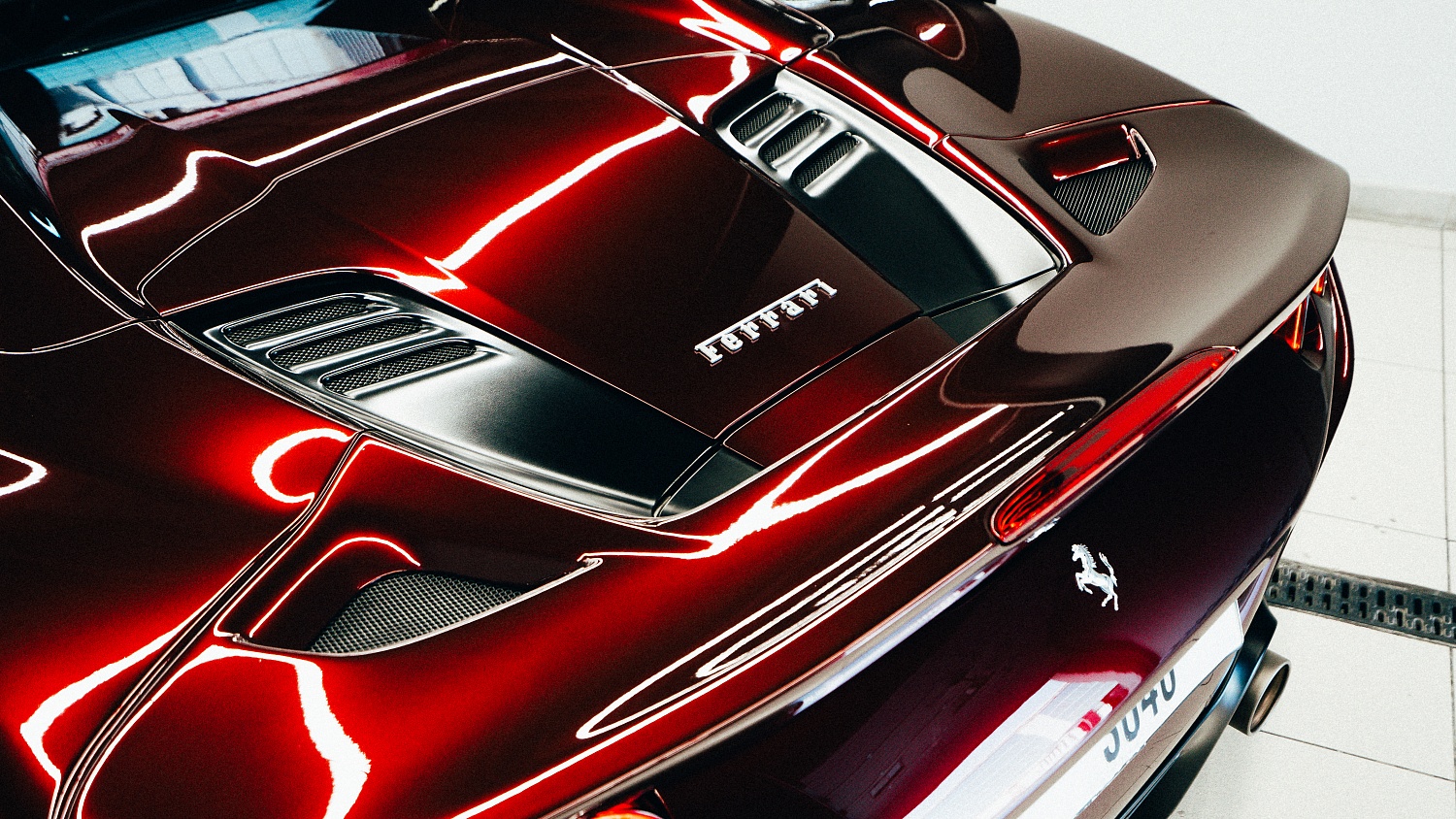 Color PPF Installation for Ferrari F8