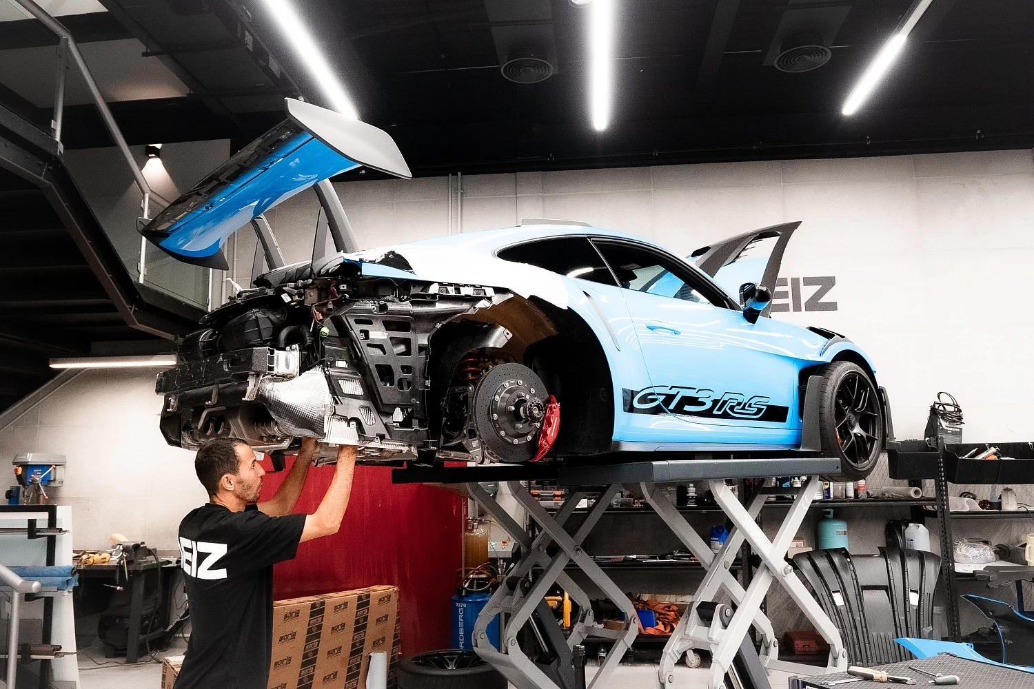 Akrapovic Exhaust Tuning Project: Porsche 911 GT3 RS | DEIZ GARAGE