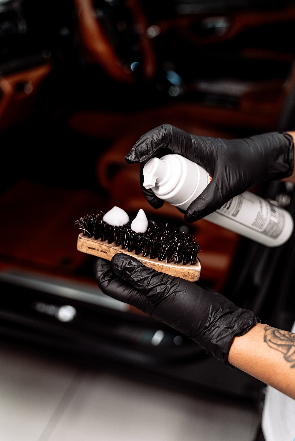 Mercedes-Benz G63 Mansory Interior Detailing — Safe Chemistry for Premium Materials