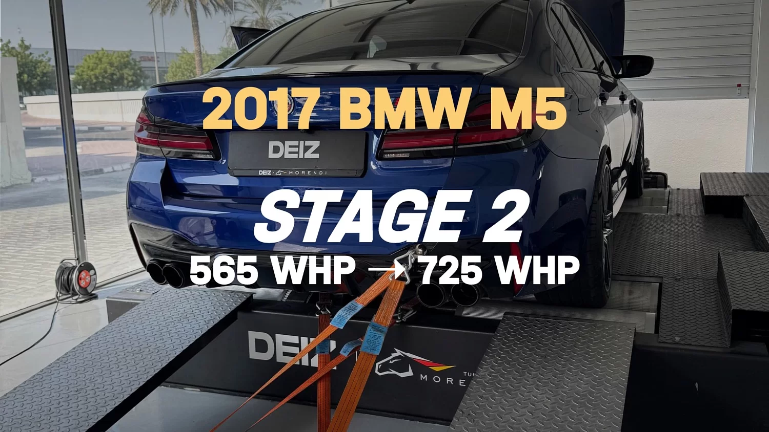 Safe Stage 2 Tuning for BMW M5 F90 725 whp 