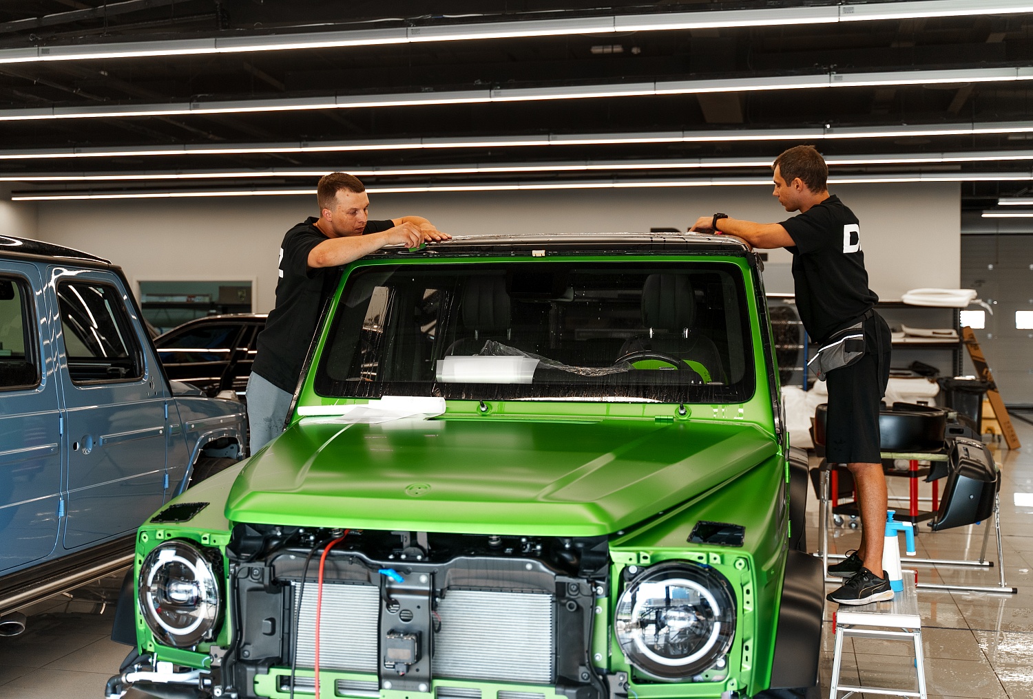 Mercedes-AMG G63 Full PPF Wrapping — When Precision Matters More Than Speed