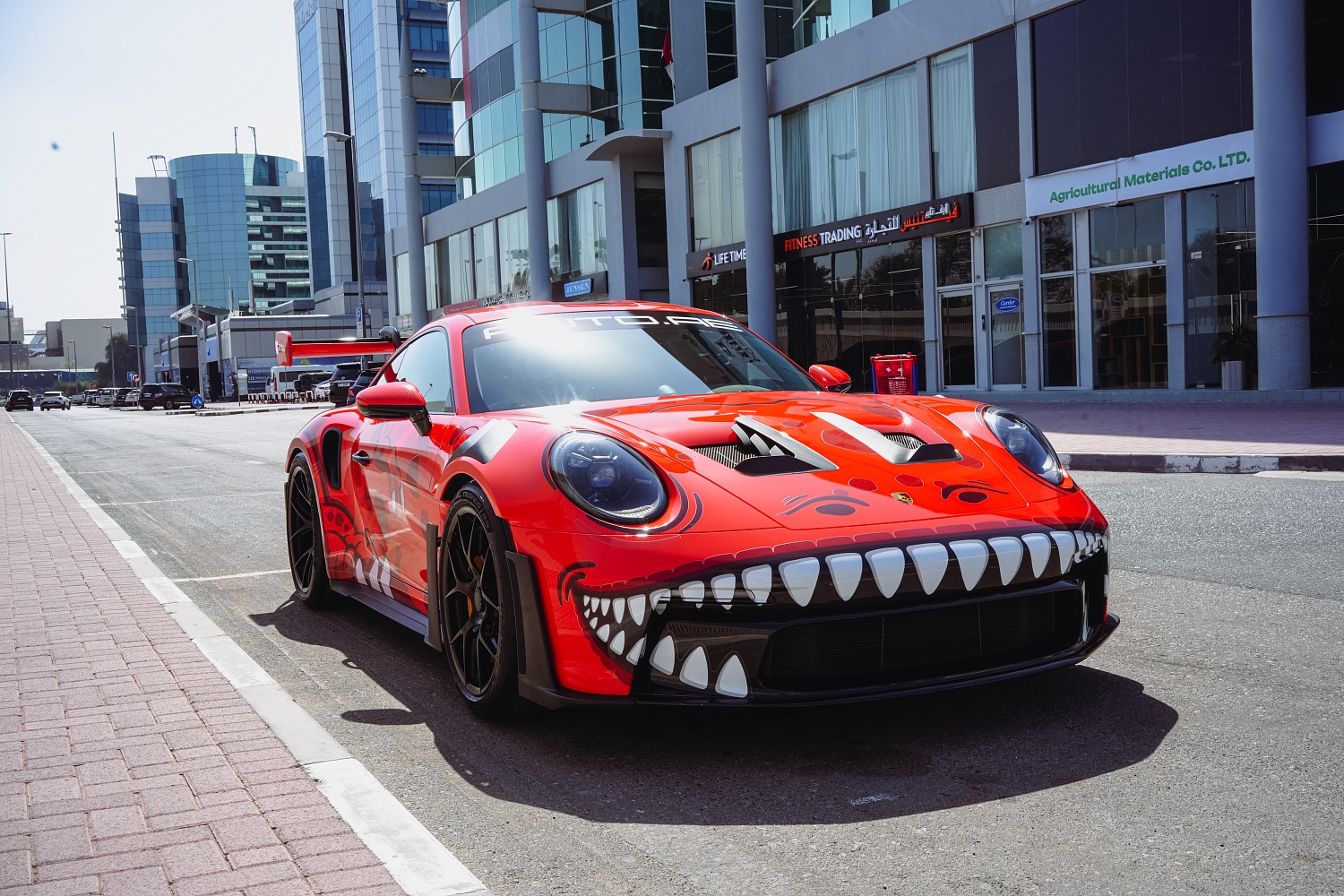  Custom Multi-Layer Wrap for Porsche 911 GT3 RS