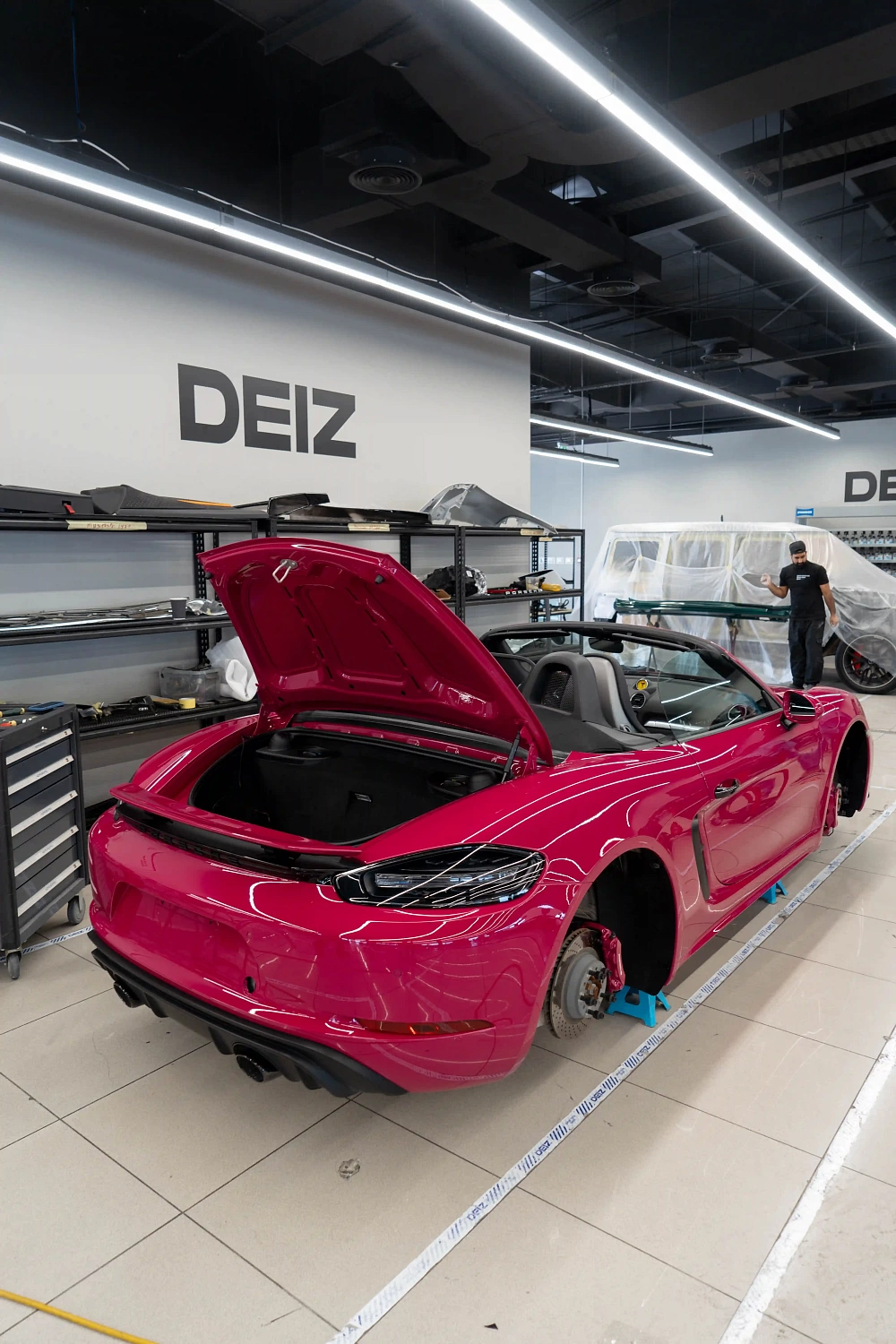 Porsche 718 Boxster Peelable Paint Project | DEIZ GARAGE