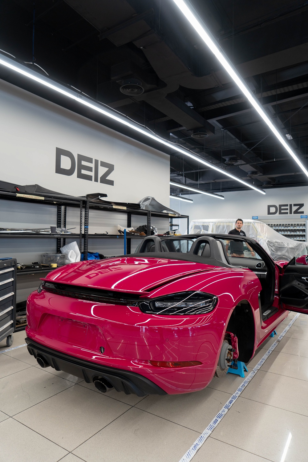  Peelable Paint Custom Finish for Porsche 718 Boxster