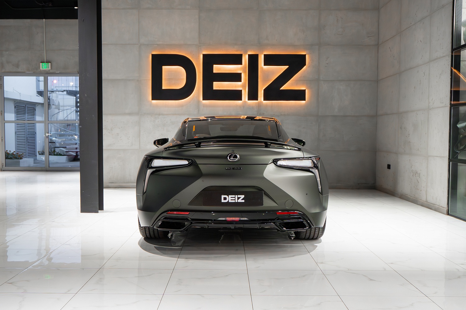 Lexus LC 500 Anti-Chrome Night Package — Deep Black Without Shortcuts