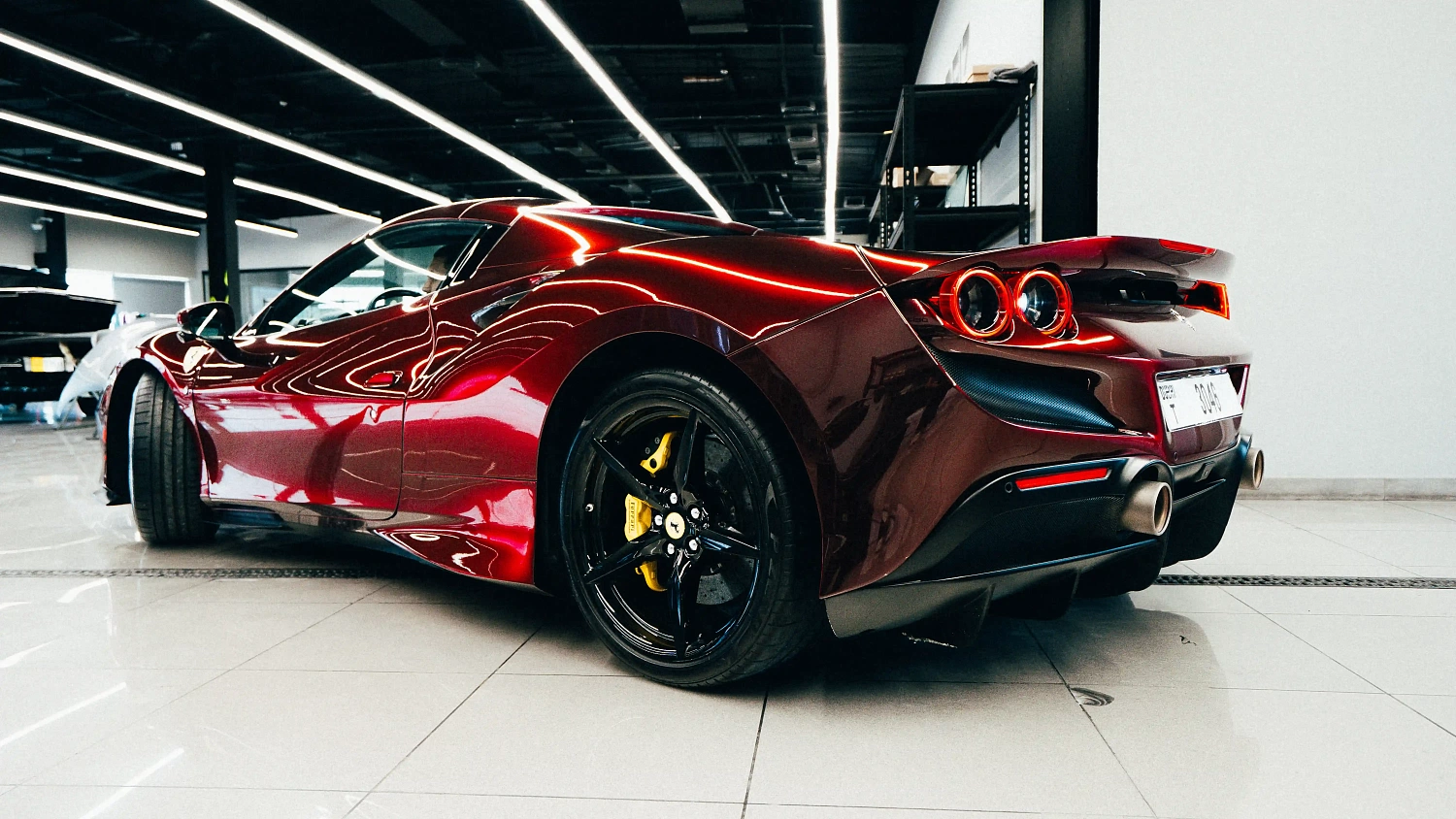 Ferrari F8 Color PPF Installation Project | DEIZ GARAGE
