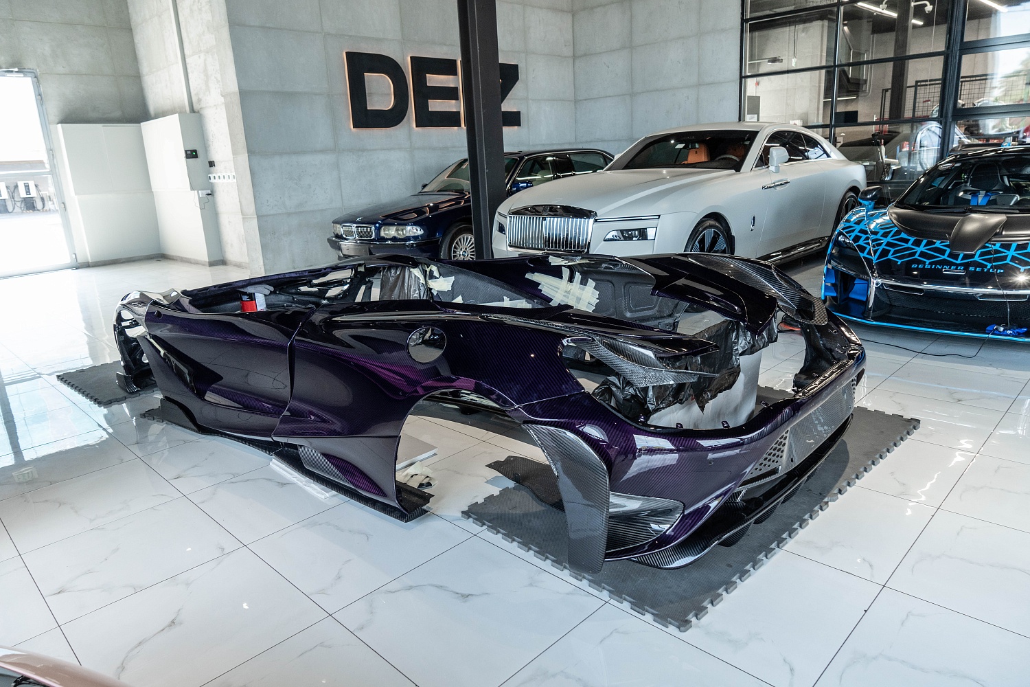 McLaren 765LT Carbon Body Kit Installation