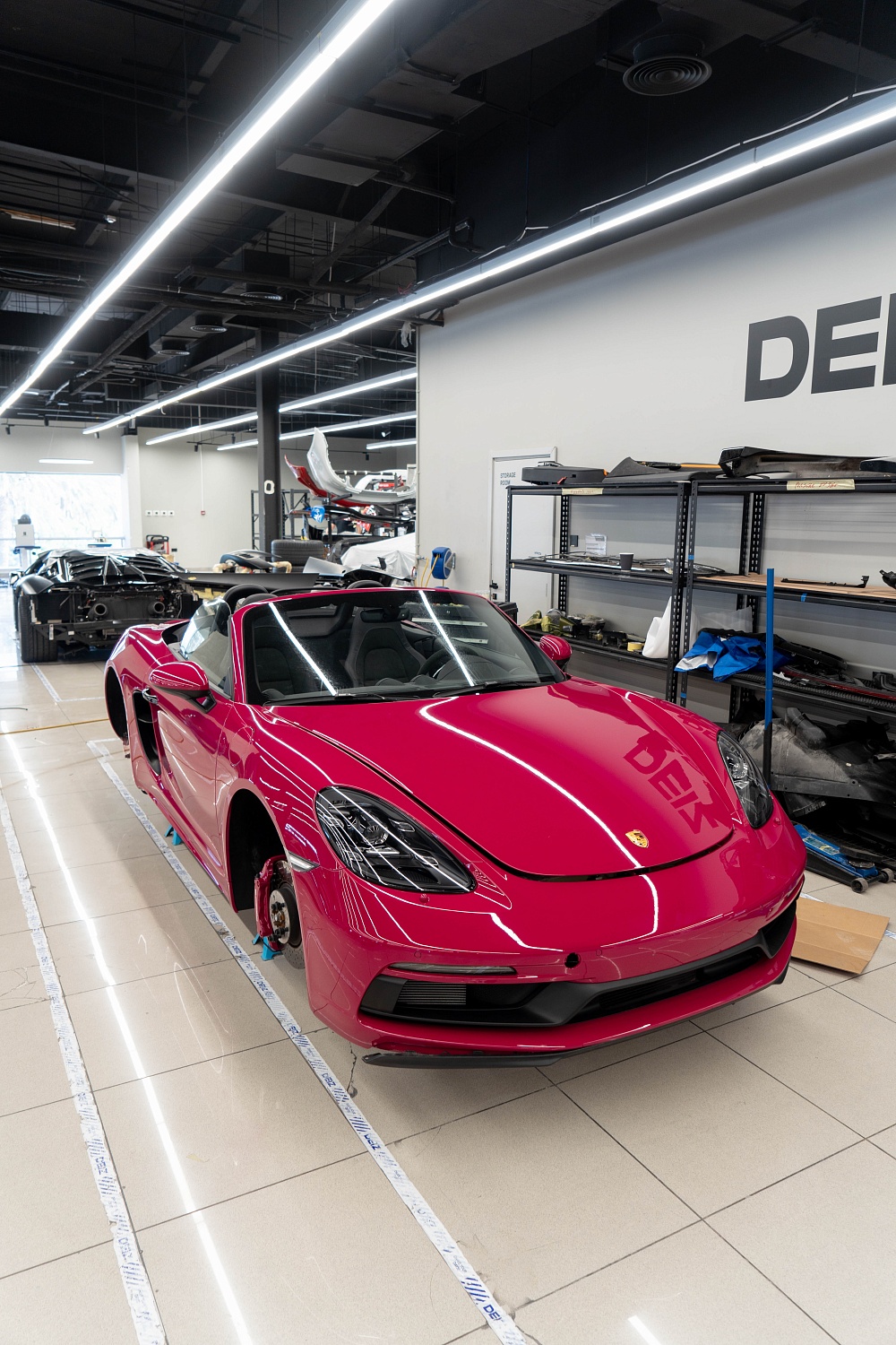  Peelable Paint Custom Finish for Porsche 718 Boxster