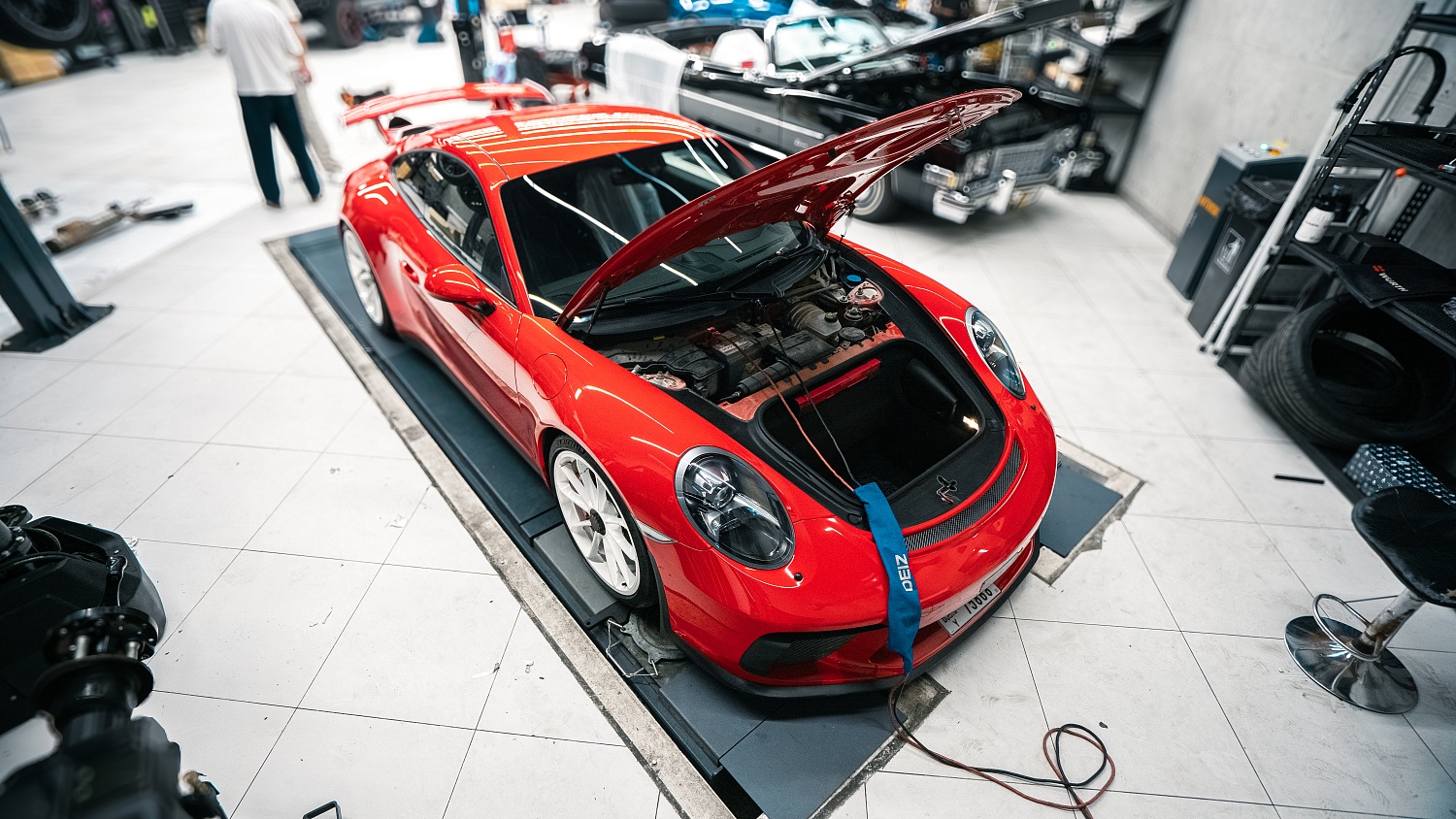 Track Preparation for Porsche 911 GT3