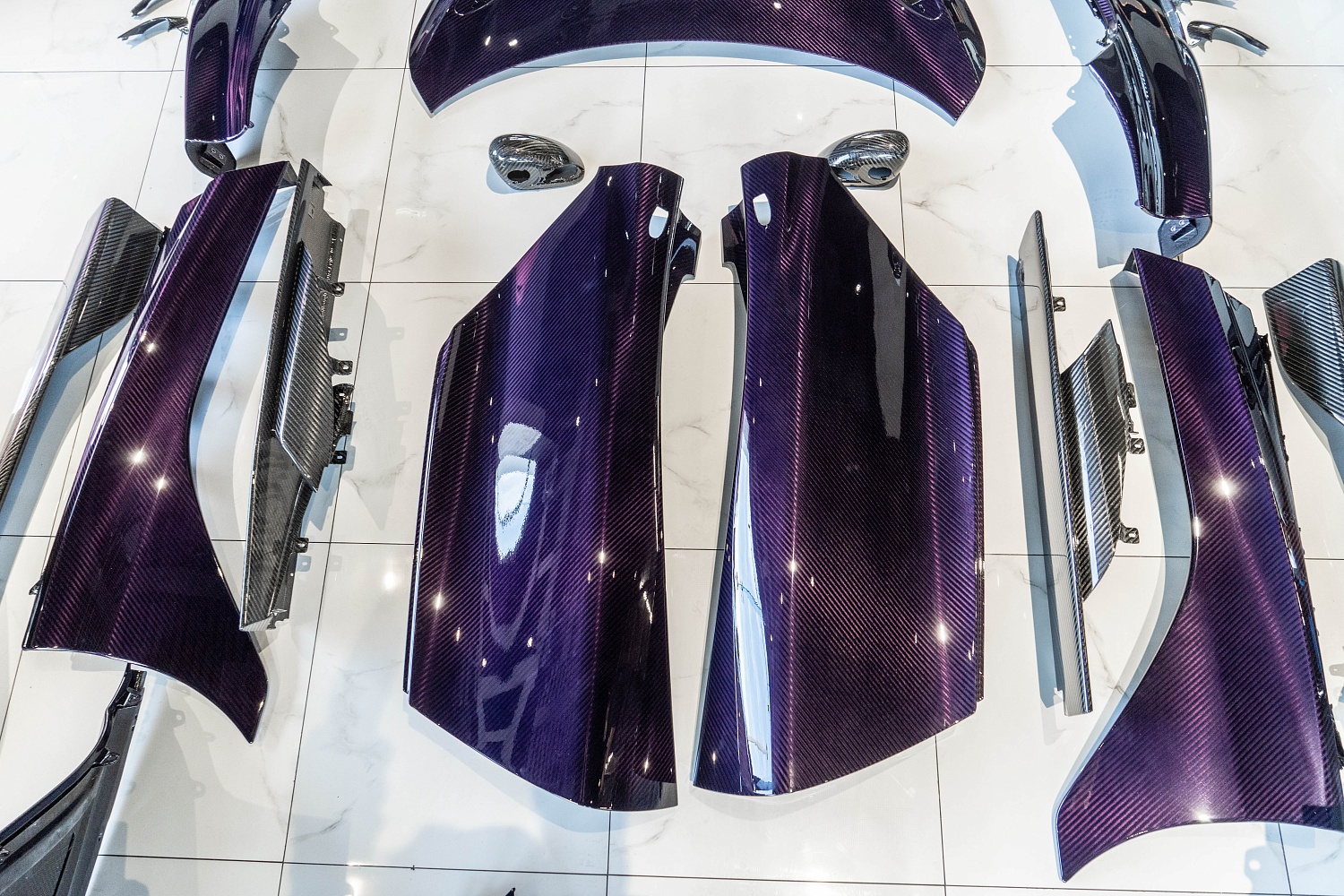 McLaren 765LT Carbon Body Kit Installation