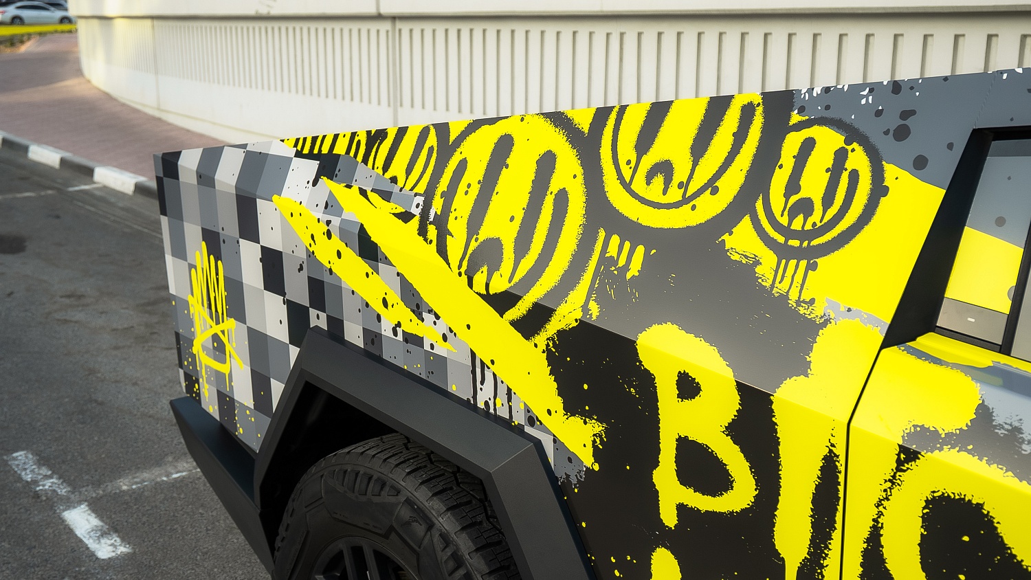 Tesla Cybertruck Cyberbeast Vinyl Wrapping — From Concept to a One-Off Design