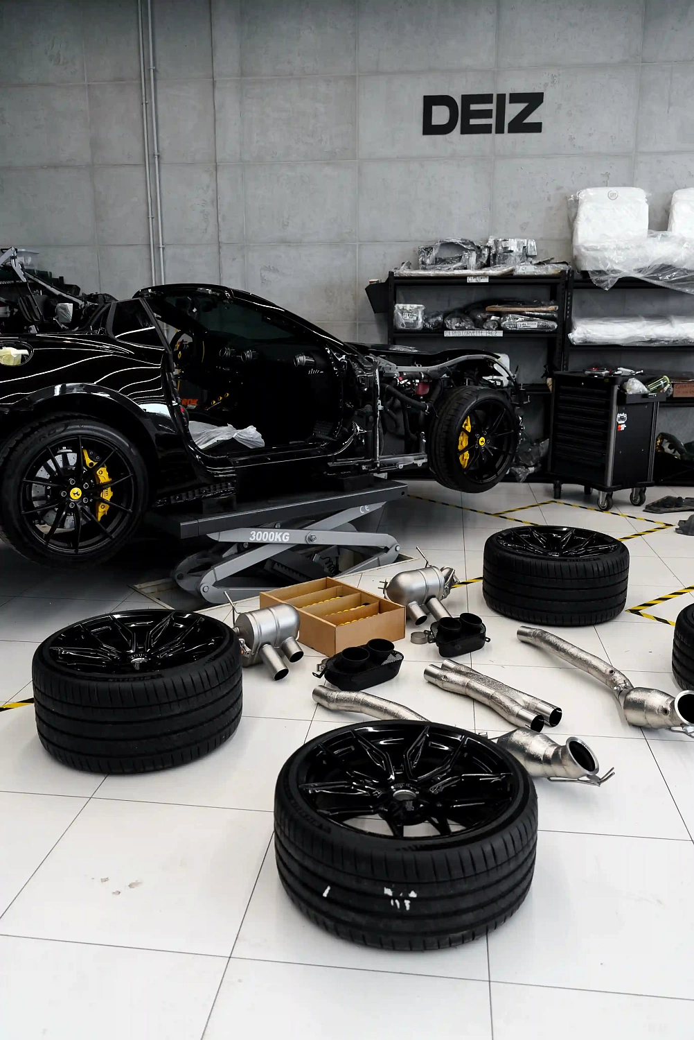 Ferrari Novitec Tuning Project: Exhaust, Suspension & Wheels | DEIZ GARAGE