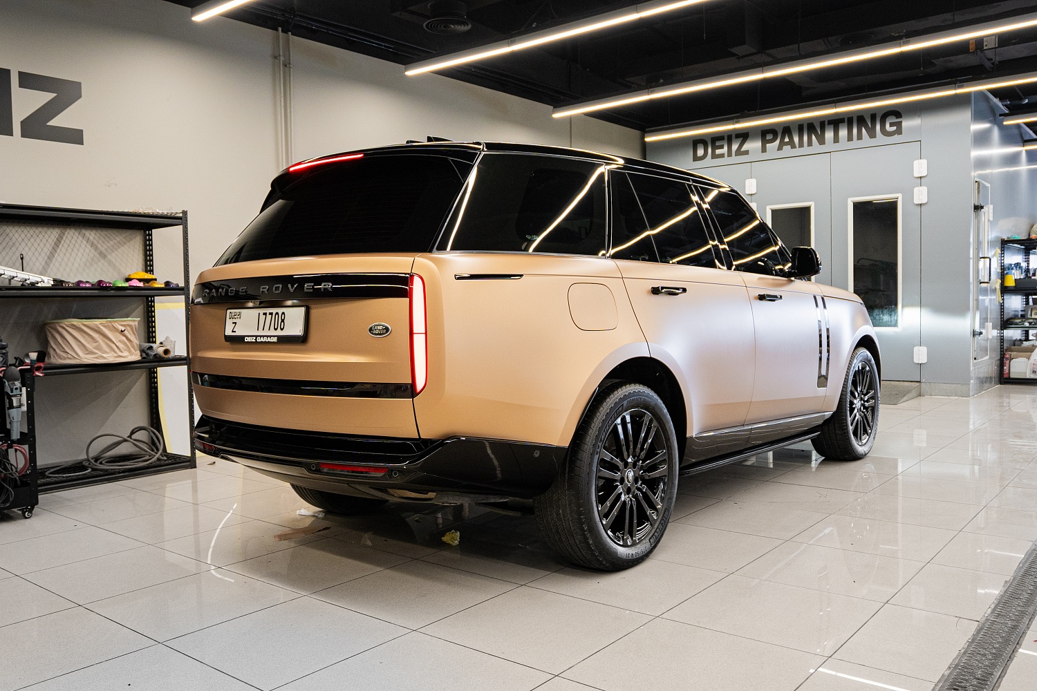 Custom Range Rover Repaint — Bespoke Color Development Without Compromise
