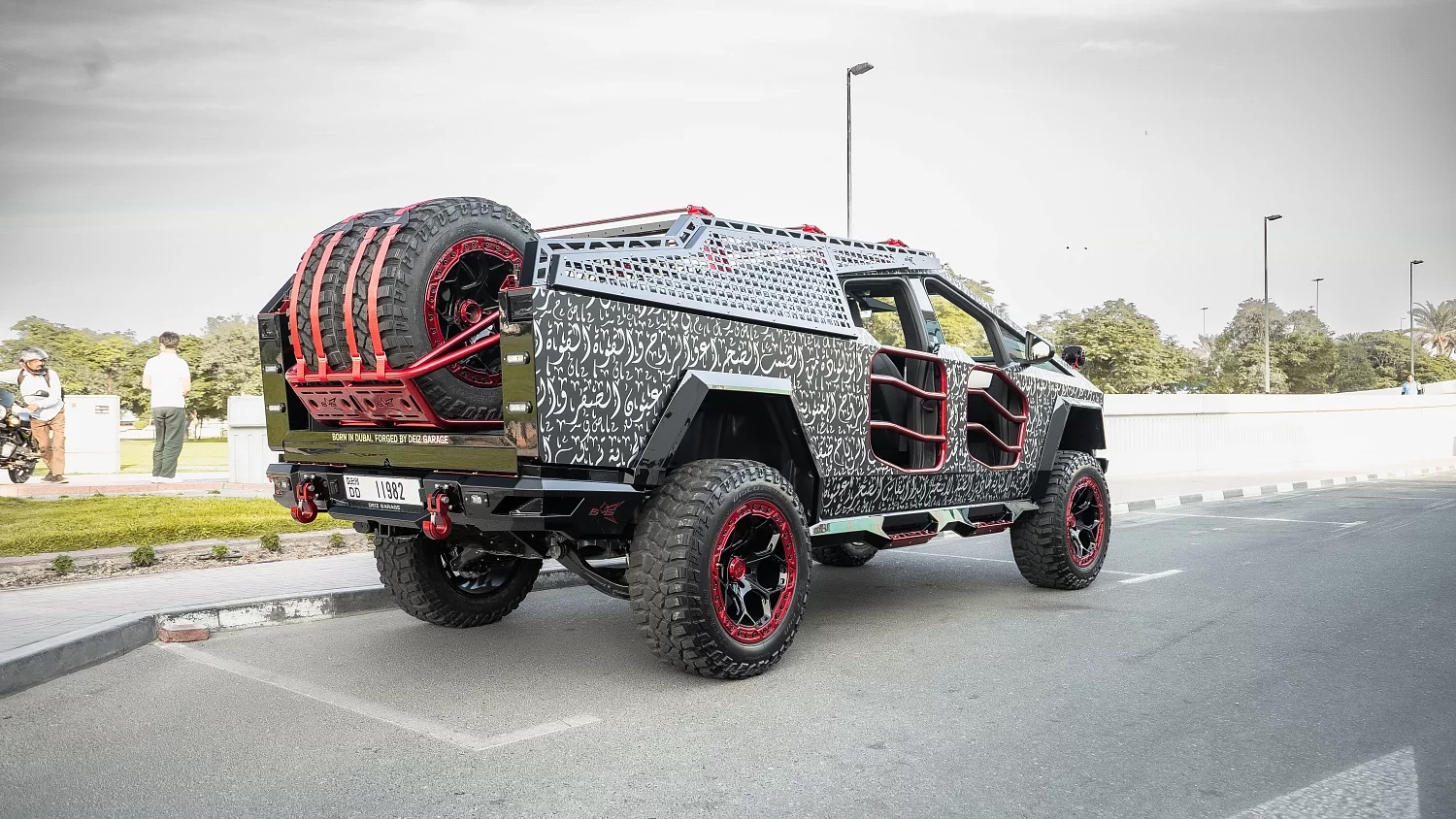 Tesla Cybertruck Arabic Calligraphy Wrap Project | DEIZ GARAGE